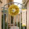 8-Pack 22" Yellow Artificial Forsythia Wreaths with Grapevine Ring – Bulk Faux Floral Wreaths for Front Door, Events, Parties & Seasonal Decor